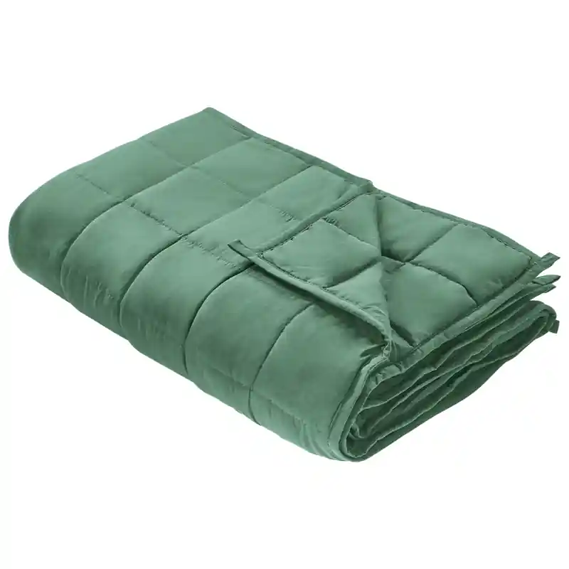 Authentiek NEREID - Verzwaringsdeken - Groen - 100 x 150 cm - Polyester