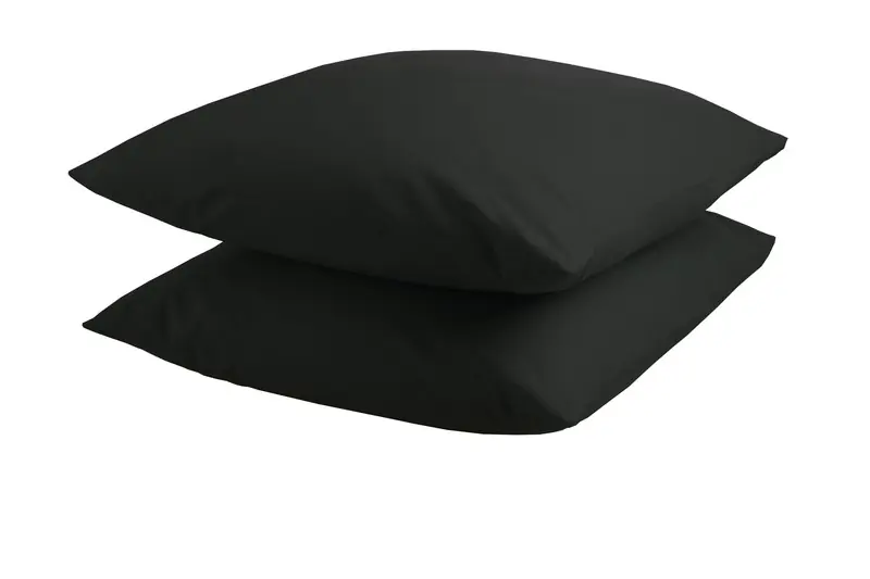 Geld-Terug-Garantie DoubleDry Kussensloop 2 stuks 60x70 cm - zwart