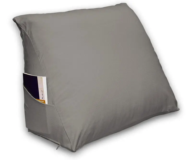 Groothandel Ten Cate Kussensloop - Leeskussen - Loungekussen - 45x65 - Grijs