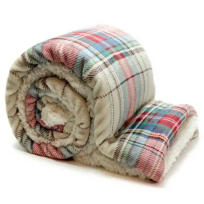 Unique Living | Larsson plaid 150x200cm sand Laatste Kans