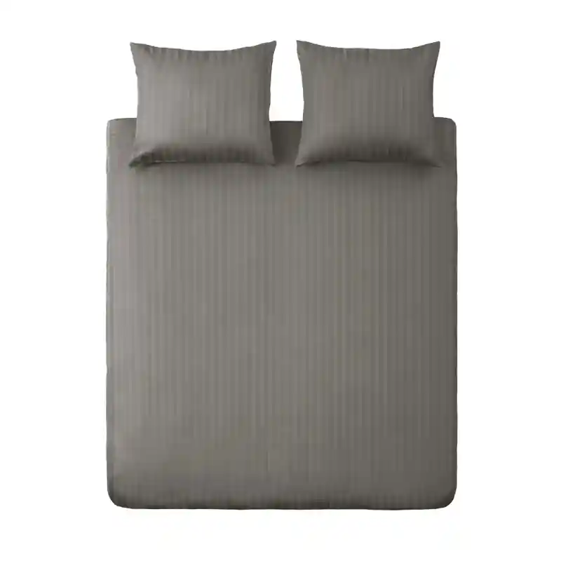 Alleen Vandaag Ten Cate Katoensatijnen Dekbedovertrek - 240x200/220 - Taupe