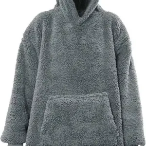 Rechtstreeks Van De Fabrikant Hoodie Teddy donkergrijs 70x50x87 cm