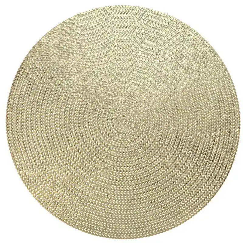 Placemat Thora 38cm diameter gold Fabrieksprijs