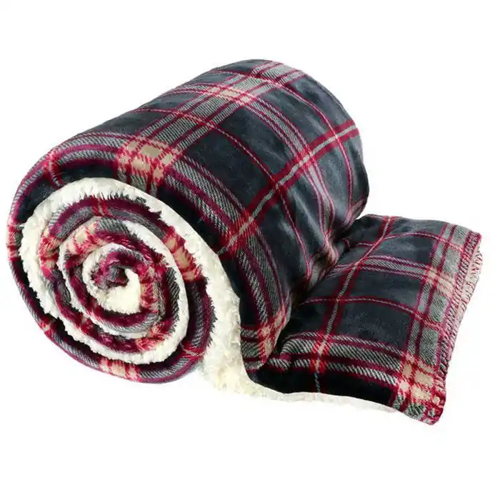 Unique Living | Larsson plaid 150x200cm dark grey Limited Edition