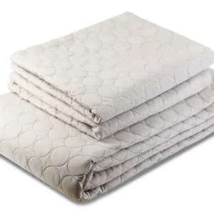 Zydante Home® Bedsprei Incl. 2 Hoezen -Beige Circles - 220x240 cm + 2 * 60x70 cm Speciale Aanbieding