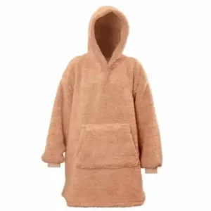 Hoodie Teddy old pink 70x50x87 cm Populair