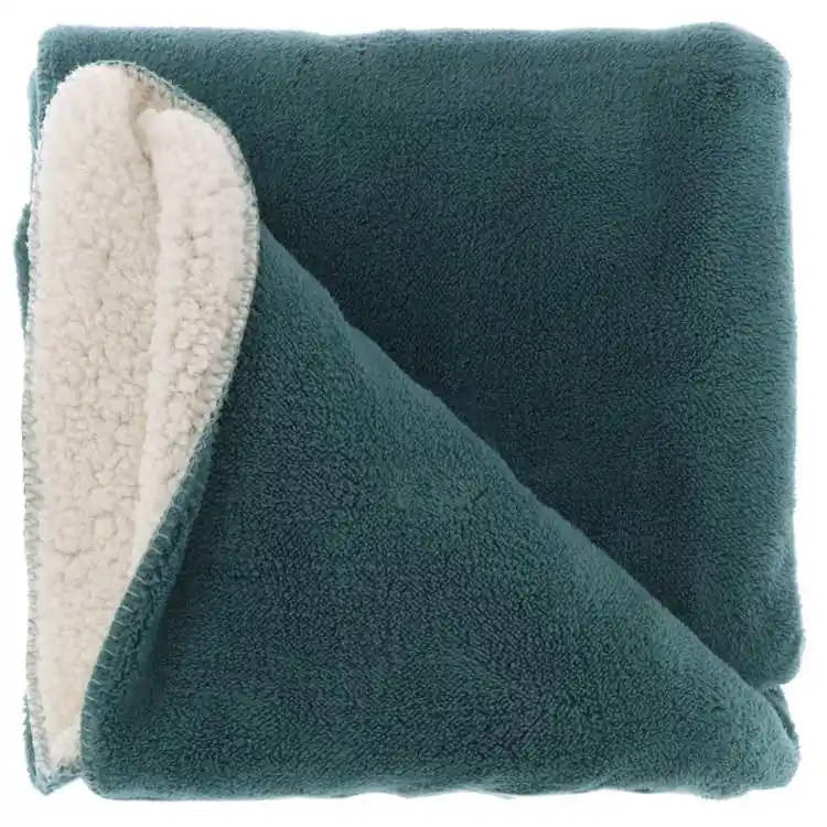 Origineel Unique Living - Plaid Tommie 130x180cm Mineral Blue