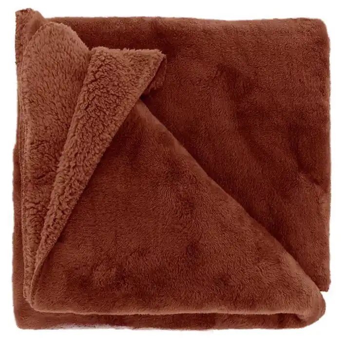 Unique Living | Plaid Torvah 150x200cm redwood Premium