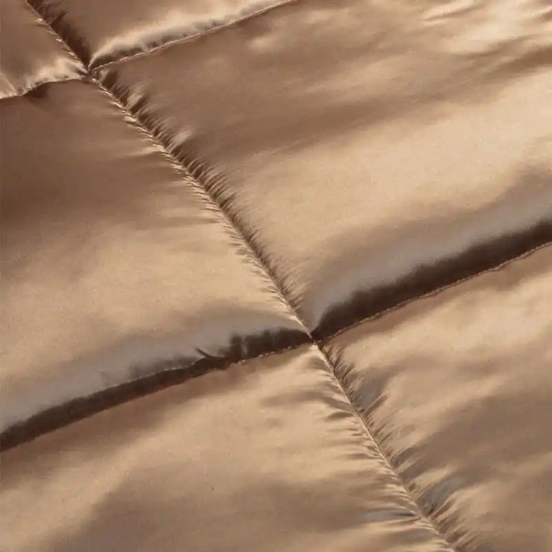 Zydante® Eazzzy Dekbed Satijn 140x200cm - Taupe Actieprijs