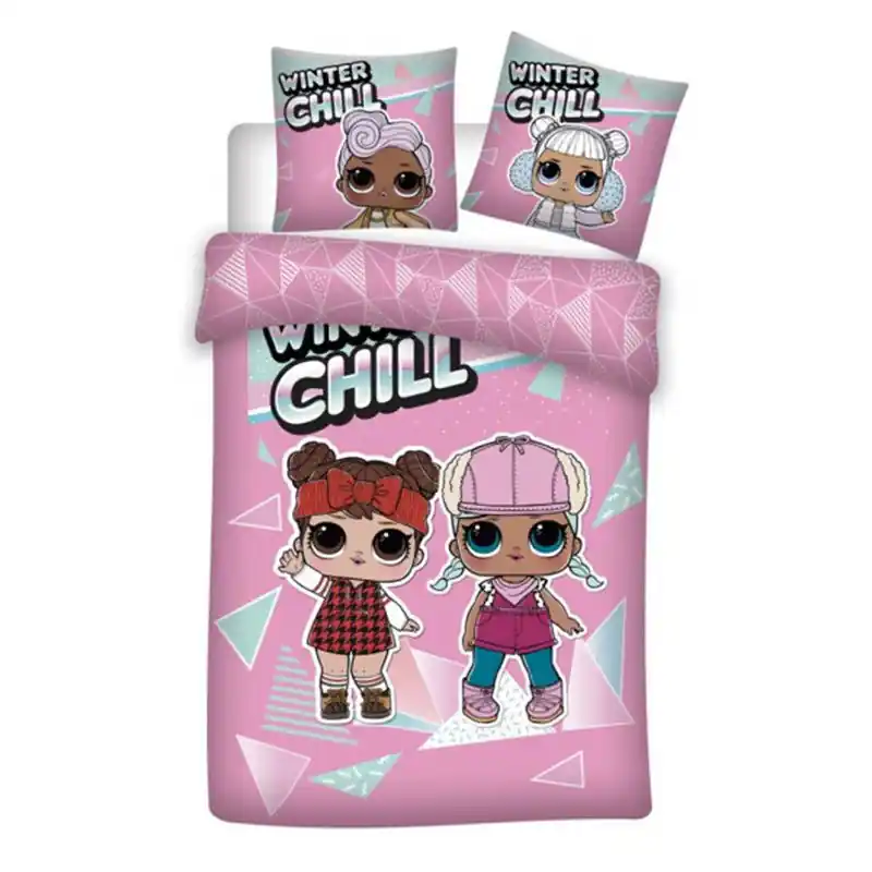 Actieprijs Lol Suprise Winter Chill Dekbedovertekset - 140x200 + 1*65x65 cm