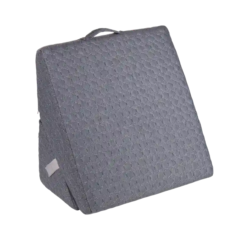 Luxe Vitapur Leeskussen - Leeskussen traagschuim - loungekussen - ergonomisch - grijs